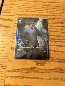 Gundam TCG Card Game Dual Impact GD02-100 R+ Dramatic Turnabout Alt Art Rare NM - Image 1