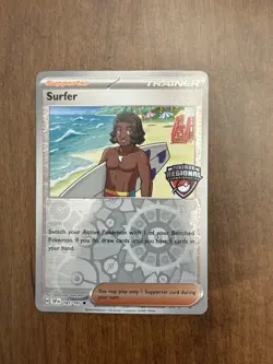 Surfer Regionals Card - Pokemon Surging Sparks 187/191 - Image 1