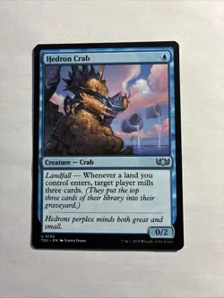Hedron Crab - Commander: Tarkir: Dragonstorm MTG Plus Bonus Card!!! - Image 1
