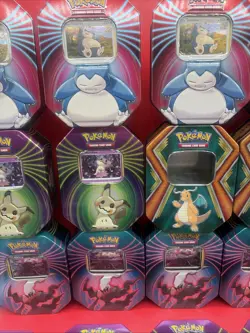 Pokemon Tins -mostly empty - - Some Have The Face Card - Lot of 27 - Image 3