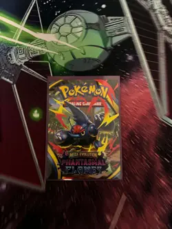 Mega Heracross - Trainer Tip Card - Phantasmal Flames - Pokemon TCG - NM - Image 1