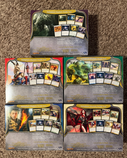 ENGLISH Magic MTG 2011 Commander Sealed Decks Complete Box Set The Gathering - Image 2