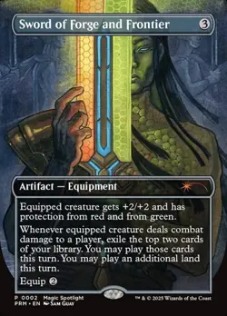 Sword of Forge and Frontier - Extended Art Promo SPT-PRM NM MTG - Image 1