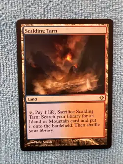Scalding Tarn Zendikar Mtg #223/249 Regular LP - Image 1
