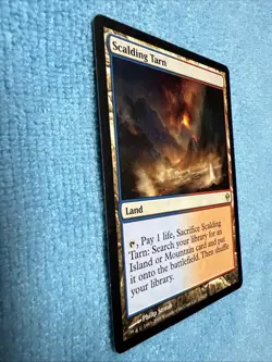 Scalding Tarn Zendikar Mtg #223/249 Regular LP - Image 2