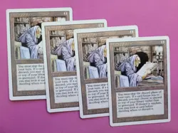 MTG 4x Library of Leng - Revised - Playset - #VUP - Image 1