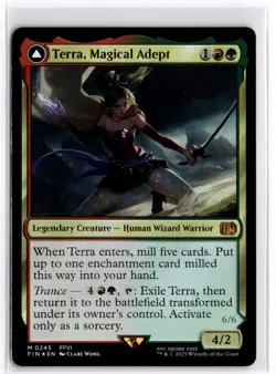 Terra, Magical Adept FOIL Final Fantasy LP x1 MTG Magic: the Gathering - Image 1