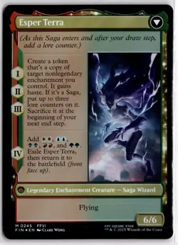 Terra, Magical Adept FOIL Final Fantasy LP x1 MTG Magic: the Gathering - Image 2