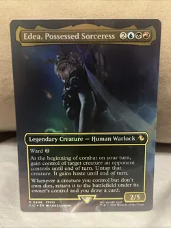 Edea, Possessed Sorceress (Borderless) Commander: Final Fantasy Foil - Image 1