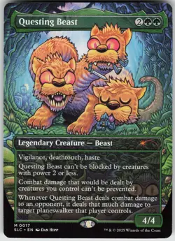 MTG Questing Beast Normal NM Secret Lair Countdown Kit Magic 17 - Image 1