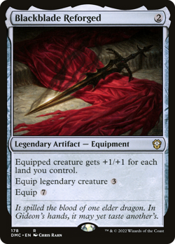 Blackblade Reforged Dominaria United Commander Near Mint - Image 1