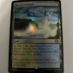 Flooded Strand FOIL Mint 0220 Modern Horizons 3 MH3 MTG Rare Land Unplayed LP - Image 1