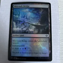 1x Mistvault Bridge FOIL - LP MH2 MTG Magic - Image 1