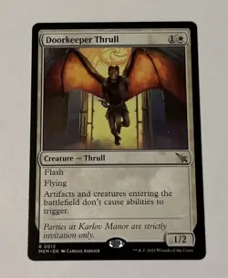 MTG Doorkeeper Thrull - Murders at Karlov Manor LP - Image 1