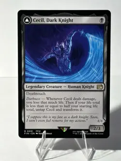 MTG Cecil #0091, Dark Knight Final Fantasy Regular NM Un-played - Image 1