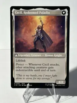 MTG Cecil #0091, Dark Knight Final Fantasy Regular NM Un-played - Image 2