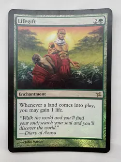 Lifegift x1 *FOIL* MTG Betrayers of Kamigawa 1x Magic Excellent Light Play Curve - Image 1