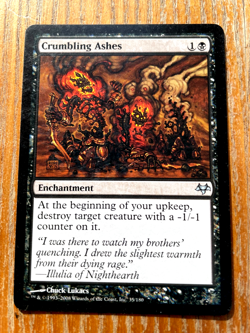 Crumbling Ashes Eventide Regular Unused You just don't find them Must see!!!!! - Image 1