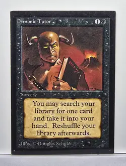 1x Magic The Gathering Demonic Tutor 1993 International Collectors Edition - Image 1