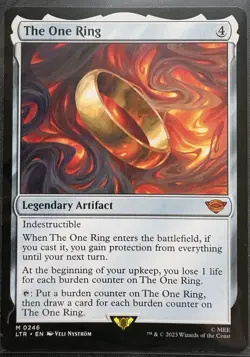 The One Ring Universes Beyond: the Lord of the Rings Regular: MTG - Image 1