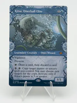 Kitsa, Otterball Elite (Showcase) M Bloomburrow Normal 304 MTG NM - Image 1