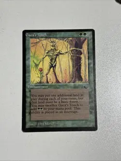 Magic the Gathering - The Dark Gaea's Touch Common 1994 MGT Deckmaster - Image 1
