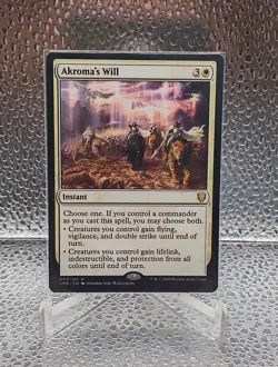 Akroma's Will - Commander Legends (CMR) Near Mint Rare - Image 1