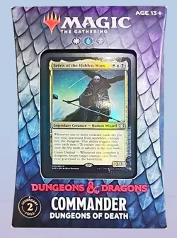 MTG Dungeons of Death Dungeons & Dragons Commander Deck ENG Sealed New Magic - Image 1