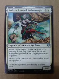 Ardenn, Intrepid Archaeologist CMR #10 Non-Foil Standard Art NM MTG - Image 1