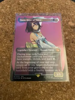 Yuna, Hope of Spira (Borderless) Final Fantasy Foil 0404 FIN - Image 1