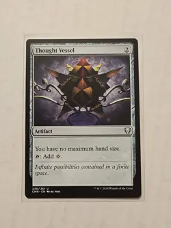 Thought Vessel - Commander Masters - LP - Uncommon - Artifact - MTG - Image 1
