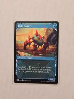 Ruin Crab (Showcase) - Zendikar Rising - LP - Uncommon - Creature - MTG - Image 1