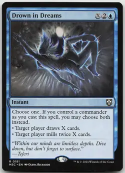 Drown in Dreams 181 Rare Commander: Modern Horizons 3 NM MTG - Image 1