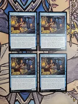 4x Manic Scribe - NM/LP SOI Shadows over Innistrad MTG Magic - Image 1