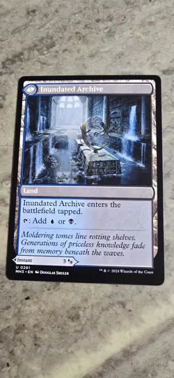 Waterlogged Teachings Modern Horizons 3 Regular Instant Uncommon MTG NM - Image 2