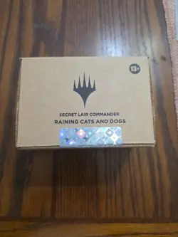 MTG Secret Lair Commander Raining Cats And Dogs - Sealed - Image 1