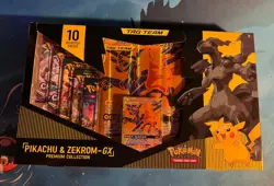Pokemon TCG - Pikachu & Zekrom GX Premium Collection Box - Sealed - Image 1