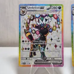 Pokemon Umbreon & Espeon Black Star Promo SVP175 SVP176 Figure Collection - Image 2