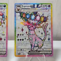 Pokemon Umbreon & Espeon Black Star Promo SVP175 SVP176 Figure Collection - Image 3