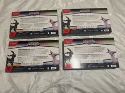 Pokemon Prismatic Evolution Premium Figure Collection X4 + Surprise Box Bundle - Image 2