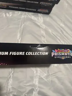 Pokemon Prismatic Evolution Premium Figure Collection X4 + Surprise Box Bundle - Image 3