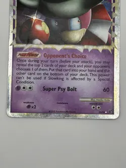 Pokemon TCG 2010 HGSS Undaunted Slowking Prime Holo 85/90 Heavily Played - Image 4