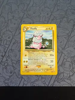 Pokemon: Flaaffy #34/111 Neo Genesis 2000 Vintage Non-holo - MP - J79 - Image 1