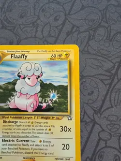Pokemon: Flaaffy #34/111 Neo Genesis 2000 Vintage Non-holo - MP - J79 - Image 5