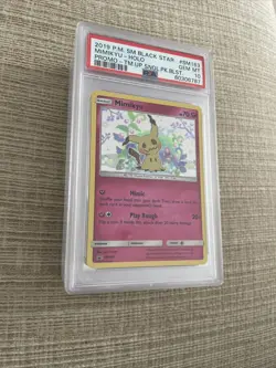 PSA 10 GEM MINT Mimikyu SM163 Pokemon SM Black Star Promo Team Up Valentines Day - Image 2