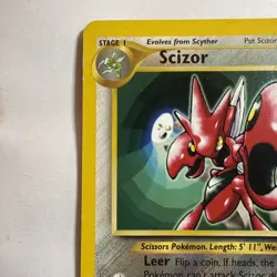 2001 Scizor #33 - Black Star Promo Non-Holo Rare - Pokemon TCG - LP - Image 4