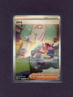 Jacq Special Illustration Rare 250/198 SV01: Scarlet & Violet Base Holo Pokemon - Image 1