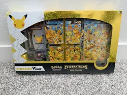 2021 Pokemon Celebrations Special Collection Pikachu V-UNION Factory Sealed - Image 1