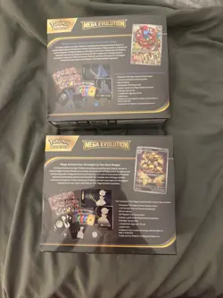 Pokemon TCG: Mega Evolution Elite Trainer Box ETB Lucario & Gardevoir Set Of 2 - Image 3