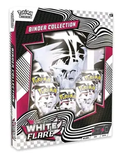 Pokemon TCG Scarlet & Violet White Flare Binder Collection Factory Sealed - Image 1